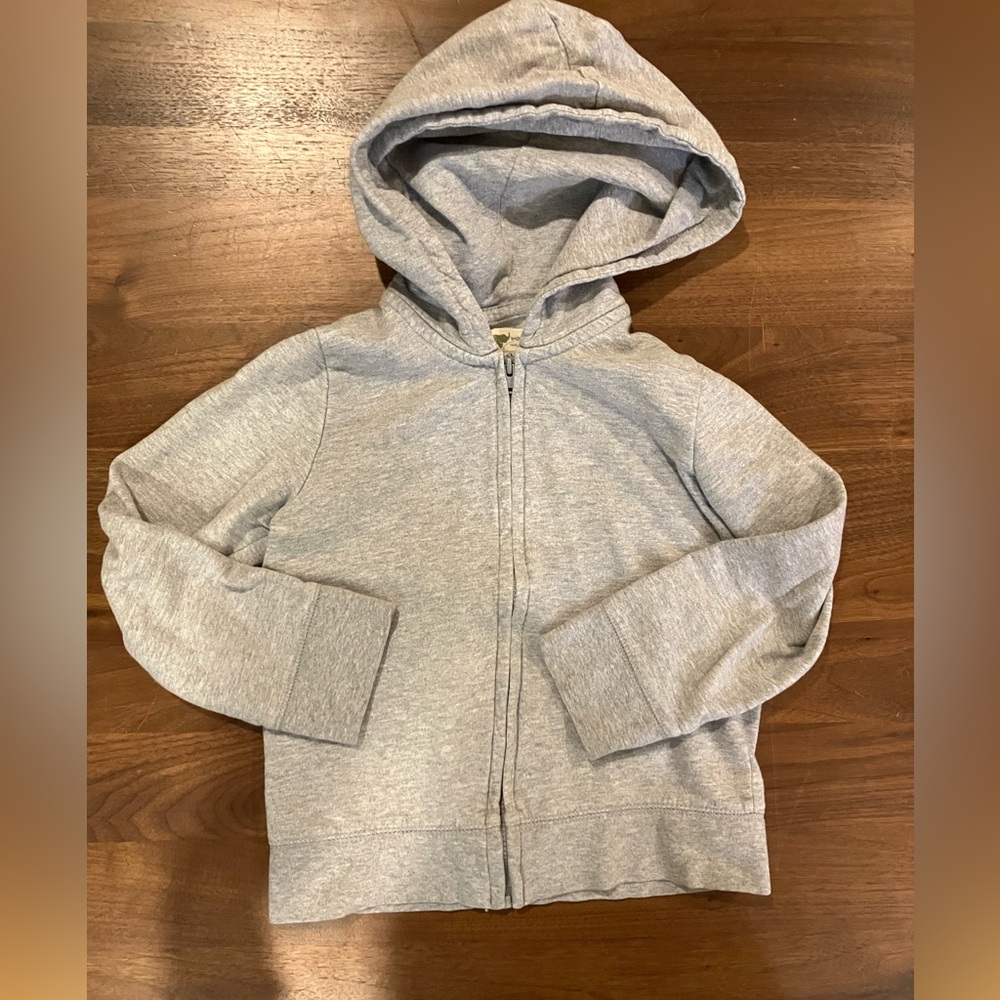 Monica and Andy Gray & Navy Preppy Zip-Up Hoodies - Picture 5 of 12